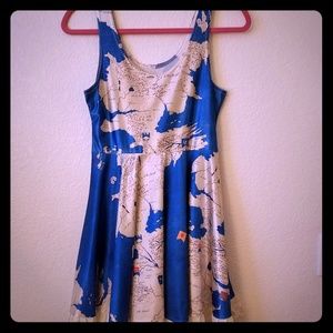 Short dresses and blouse